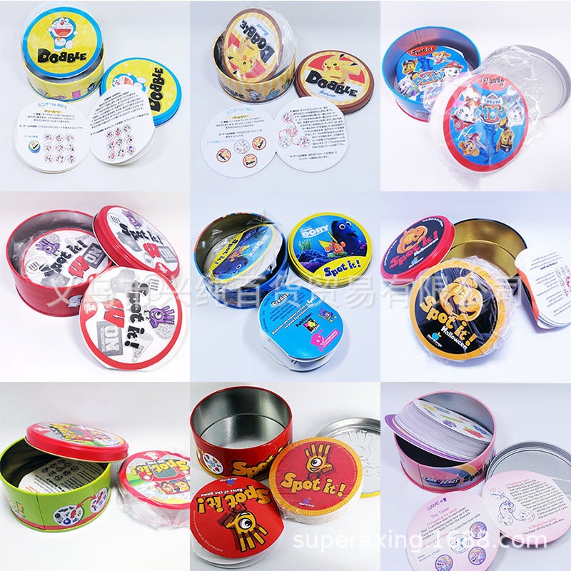 Spot It Card Dobble English Board Game Card To Find Your Sister A Large Amount Of Postage - Image 3
